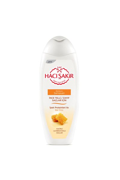 Hacı Şakir Fine Wire/Weak Hair Honey Essence Shampoo 500 ml