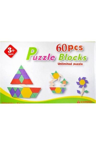 ADDA Puzzle Rational Wooden Toys Blocks Unlimited Puzzle Age 3