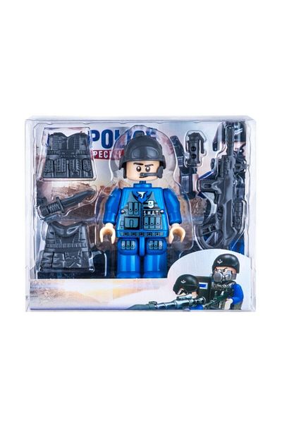 Şenver Toys شخصيات شرطة صغيرة - قطع مريح