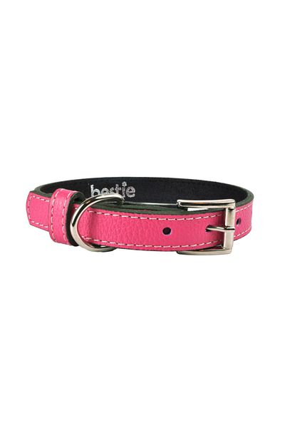 Bestie Panama Medium Leather Dog Collar 45 cm