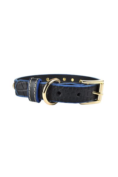 Bestie Elizabeth Medium Leather Dog Collar 45 cm