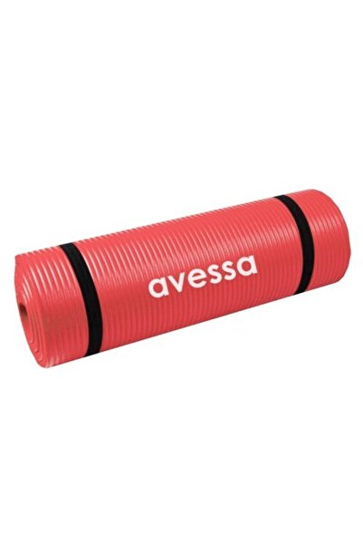 AVESSA Pilates Minderi Yoga Mat 10 Mm ( 1 Cm ) - Kırmızı