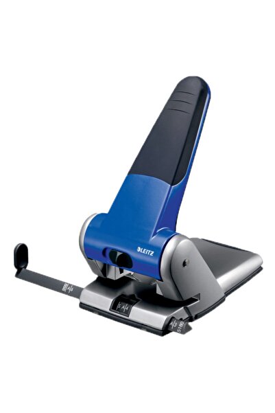 Leitz ثقب ذو ذراع فولاذي 65 صفحة أزرق 5180