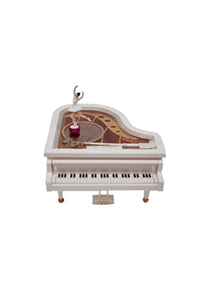 Genel Markalar Piyano Balerin Müzik Kutusu Hediyelik Eşya Romantik Süs