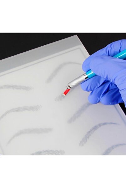 İthalSepeti Kalıcı Makyaj Eğitimi Için Şeffaf Lateks 5 Adet