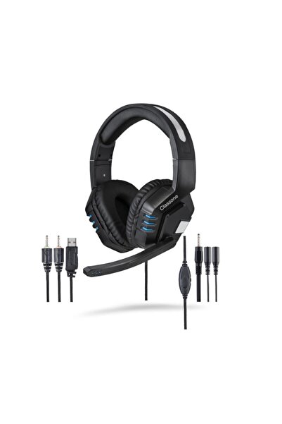 Classone Hp800 Gaming, Oyuncu Kulaklığı-Siyah