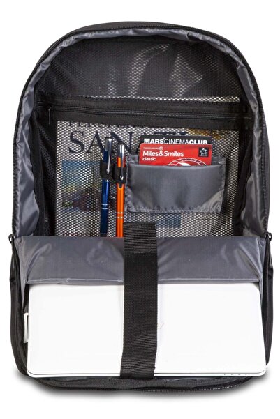 Classone Rucsac unisex negru Twincolor de 15,6 inchi pentru laptop, compatibil Bp-tw1500