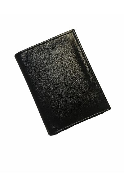 TopTrendy Ανδρική μαύρη κάρτα και πορτοφόλι