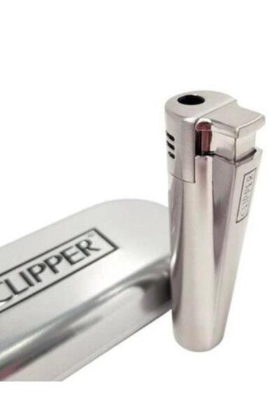 BENT Clipper Turbo Puro Çakmağı Metal Marka Garantili