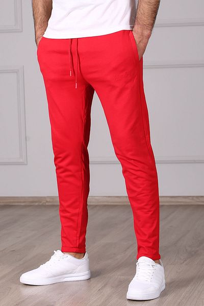 Madmext Einfacher roter Basic-Trainingsanzug 2925