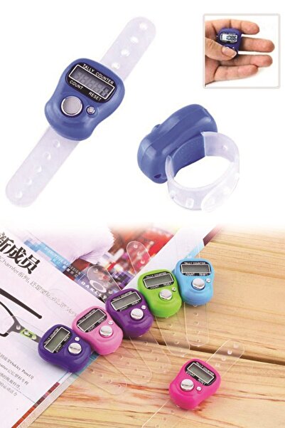 Genel Markalar Dijital Elektronik Zikir Sayar Zikirmatik Yüzük Tesbih Sayaç