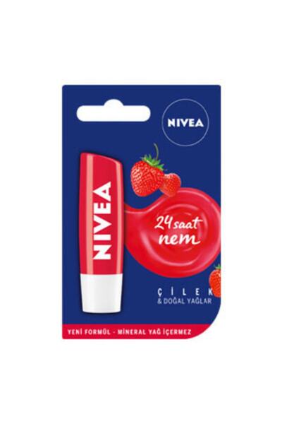 NIVEA واقي الشفاه بالفراولة 4.8 جرام