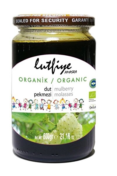 LUTFIYE Organik Dut Pekmezi 600 Gr