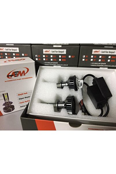 AEM H3 Yeni Nesil Kısa Led Xenon Far Ampul Süper Beyaz