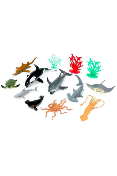 Vardem Okyanus Hayvanları Seti 13 Parça