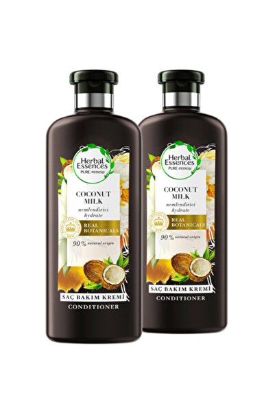 Herbal Essences Saç Bakım Kremi Nemlendirici Hindistan Cevizi Sütü 360 Ml X 2...