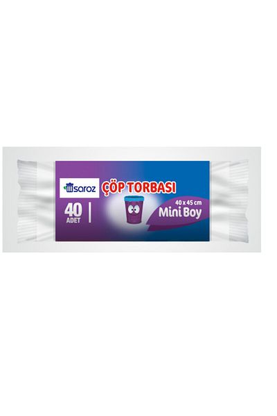 Mintax Saroz Mini Garbage Bag - 40*45 Cm, 40 Pieces