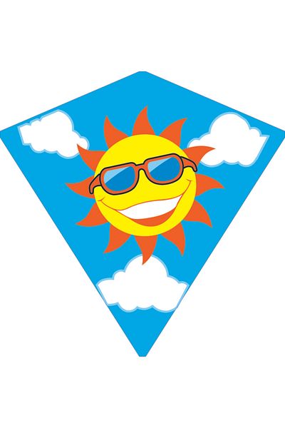 Onur uçurtma her çocuğun bir masalı olmalı Solar Model Plastic Triangle Kite
