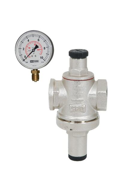 GPD 1" Su Basınç Düşürücü Manometre Hediyeli