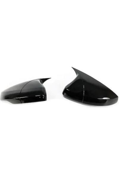 ŞüsCarOto Vw Polo Mk6 2018 Sonrası Batman Yarasa Ayna Kapağı Piano Black Abs ...