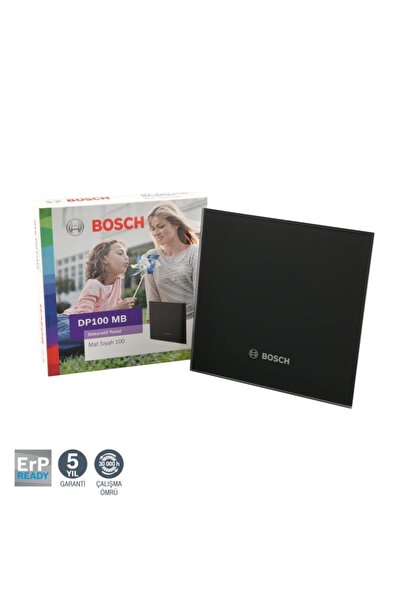 Bosch F1700 Ws Dp100 Mat Siyah Sessiz Banyo Aspiratörü-fanı 95m3h