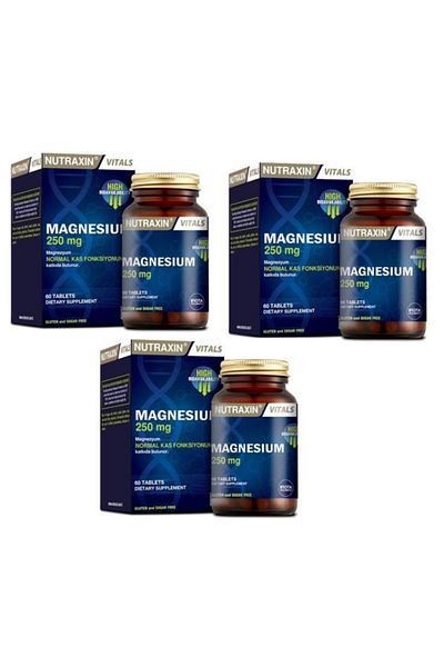 Nutraxin Magnesium 250 Mg Tablet X3