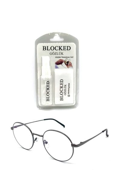 BLOCKED Numberless Blue Light Blocking Glasses Computer Goggles Uv400