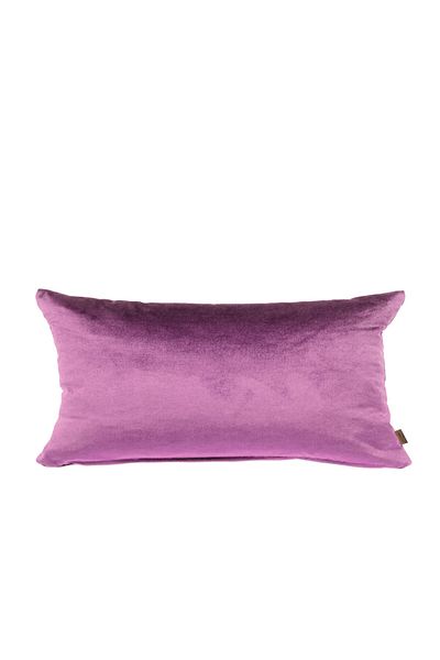 Alacastore Husă de pernă dreptunghiulară din catifea mătăsoasă violet Pers Rose 30x50