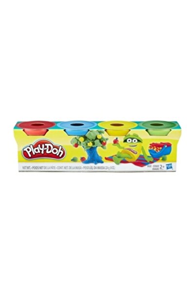 Play Doh Play Dough 4 Pieces 448 Grams X 2 Packs + Fatih 36 Pieces Letters and Numbers Mold Set