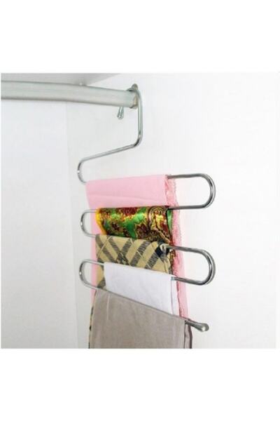 5DM Beş Katlı Akıllı Metal Pantolon Eşarp Askısı