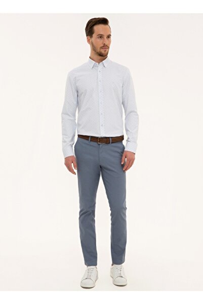 Pierre Cardin Світло-блакитний Regular Fit Сорочка