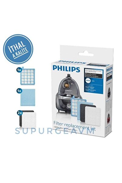 Philips Phillips FC 8475 Powerpro Active - Set de filtre Hepa autentice