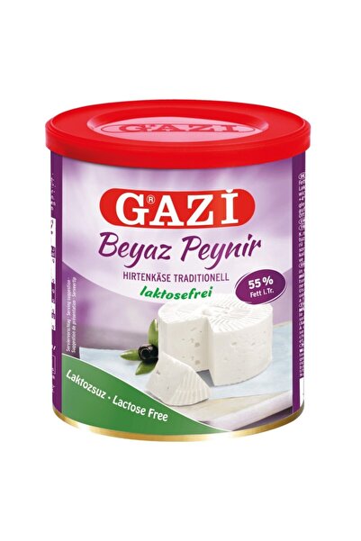 gazi Beyaz Peynir Laktozsuz %55 Yağ Içerir 500gr
