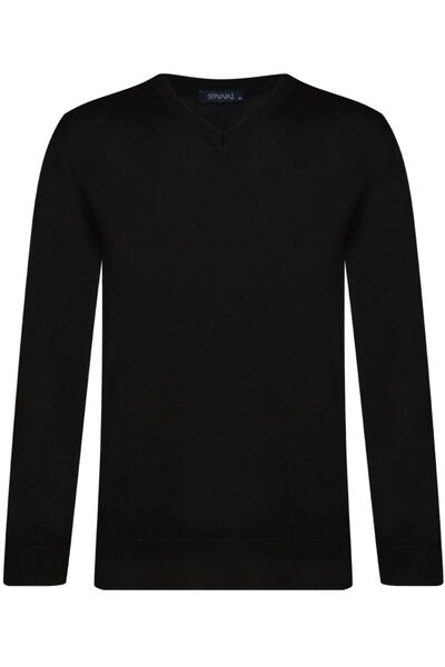 SÜVARİ V Yaka Lacivert Erkek Triko Kazak