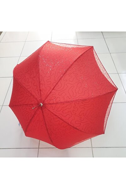 DEGRADE Ds8807 Gelinlik Şemsiyesi Kadın Şemsiye Rüzgara Karşı Dayanıklı