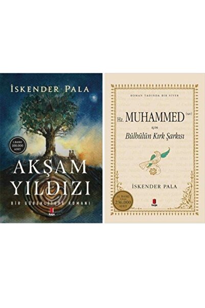 Kapı Yayınları Akşam Yıldızı Bülbülün Kırk Şarkısı 2 Kitap Set İskender Pala