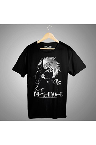 nrage Death Note L Anime Siyah Tişört
