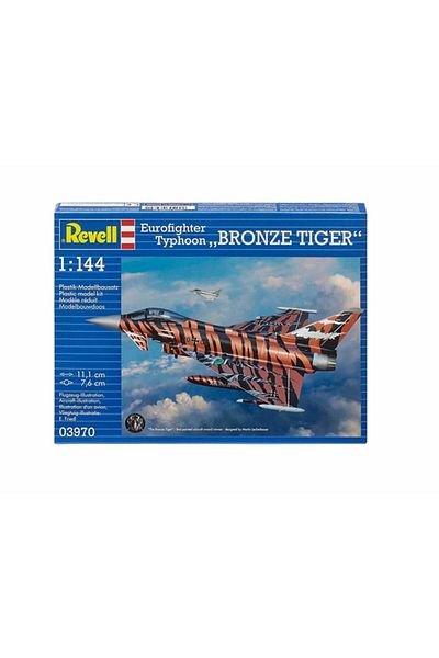 REVELL طائرة يورو فايتر تايفون موديل النمر البرونزي - 1:144 - 3970