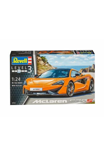 REVELL 1:24 McLaren 570S Model Araba Maketi