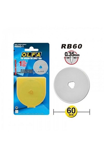 Olfa Rb60-1 قطع غيار سكاكين مستديرة 60 مم