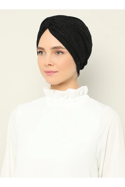 Mervin Şal Turban gata de purtat Royal Dolama - Negru -
