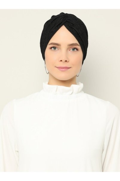 Mervin Şal Turban gata de purtat Royal Dolama - Negru -