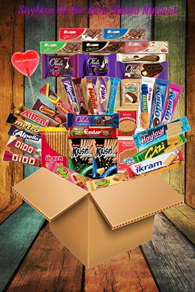 Ülker Bir Kutu Dolusu Mutluluk Büyük Boy 39 Parça.