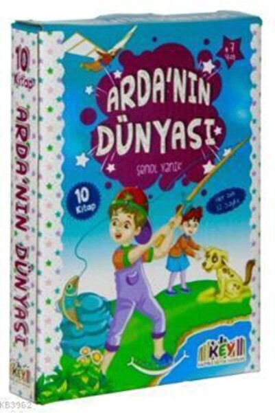 Kaliteli Eğitim Yayınları عالم أردا +7 سنوات (10 كتب + هدية اختبار التقييم)