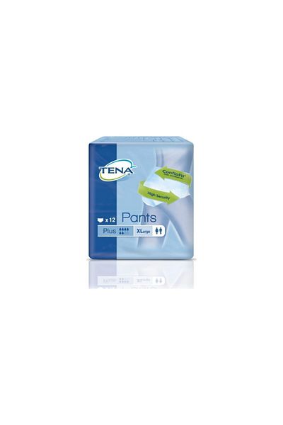 TENA Pants 6 Drop Plus Absorbent Panties Extra Large Size Xlarge 12 Pieces 1 Pack