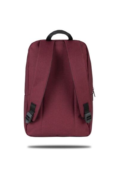 Classone Lucca Pr-r205 15.6" Sırt Notebook Çanta Bordo - Gri