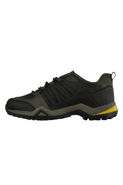 Slazenger Γενικά ανδρικά σκούρα χακί παπούτσια πεζοπορίας εξωτερικού χώρου