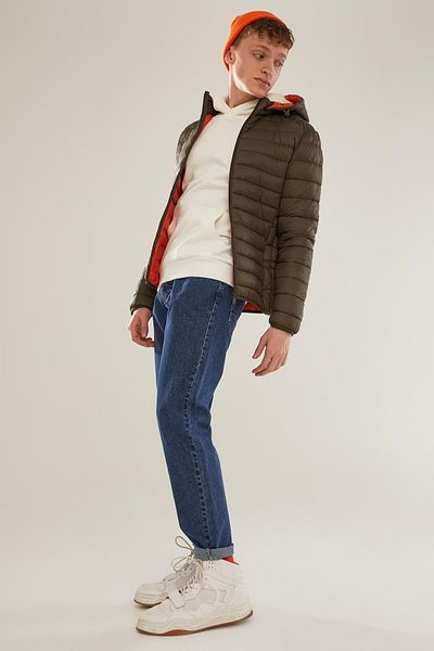 DeFacto Συνθετικό παλτό με κουκούλα Slim Fit