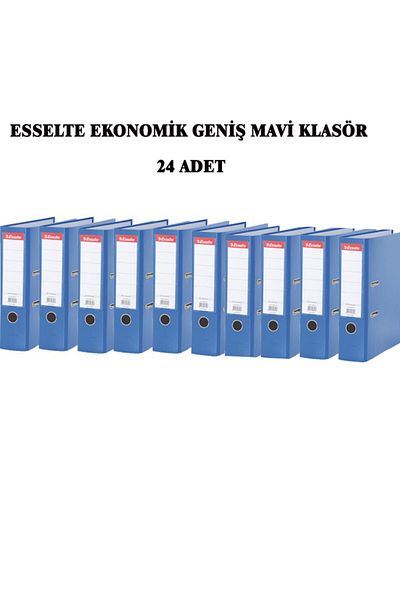 Esselte Folder mare albastru economic 24 buc