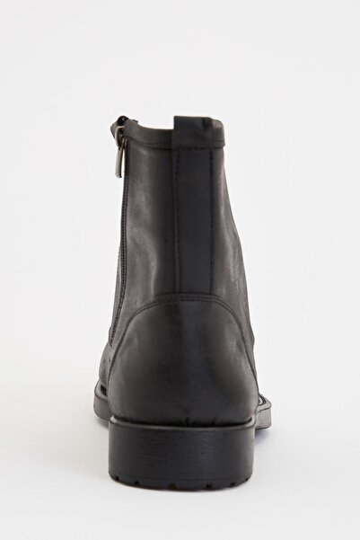 DeFacto Suni Deri Bağcıklı Bot